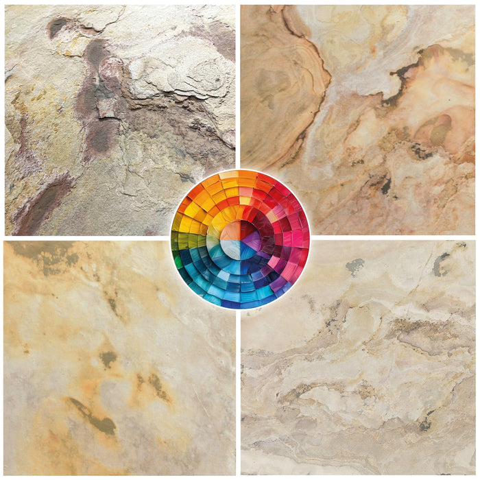 Falling Leaves, Natural Slate Veneer – 24" W x 48" L - Sold By Panel Stone Veneer White River Hardwoods