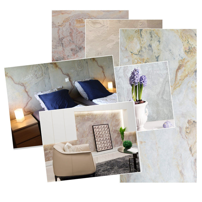 Blanco, Natural Slate Veneer – 24" W x 48" L - Sold By Panel Stone Veneer White River Hardwoods