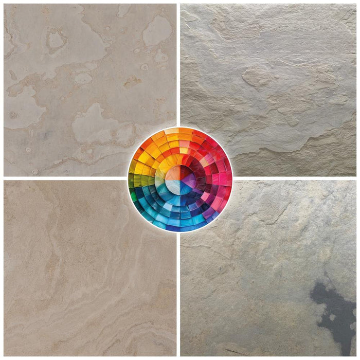 Tan, Natural Slate Veneer - 47 1/4" W x 94 1/2" L - Sold By Panel Stone Veneer White River Hardwoods