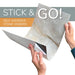 Blanco, Natural Slate Veneer – Stick & Go Panels for Interior & Exterior Walls - 12" W x 24" L - Sold By Panel Stone Veneer White River Hardwoods