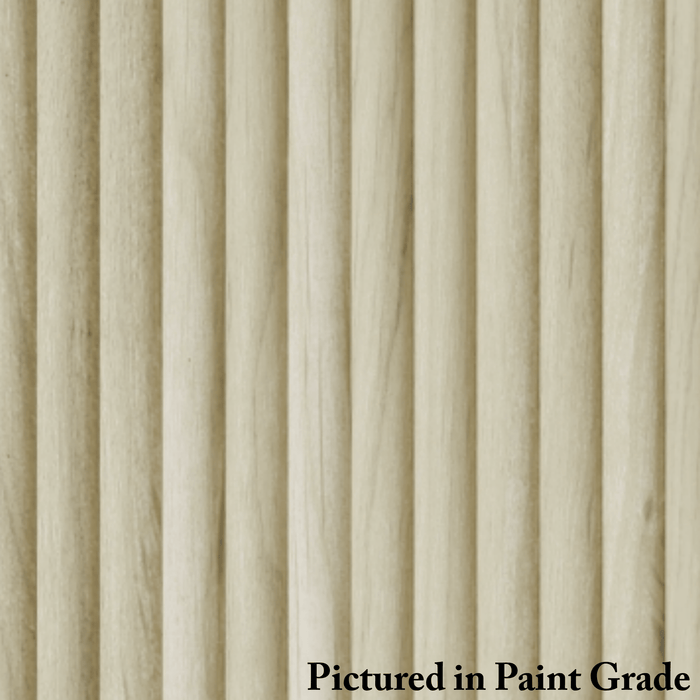 3/4" Single Bead Tambour - Usually Ships in 7-10 Business Days Tambour White River Hardwoods 12"W x 48"L Paint Grade 