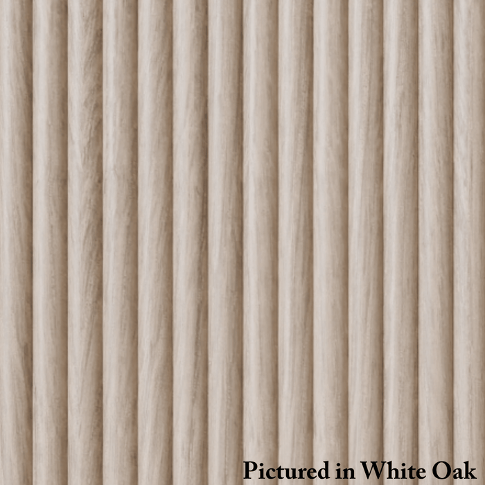3/4" Single Bead Tambour - Usually Ships in 7-10 Business Days Tambour White River Hardwoods 12"W x 48"L White Oak 