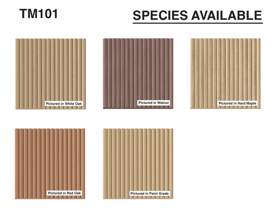 3/4" Single Bead Tambour Tambour White River Hardwoods