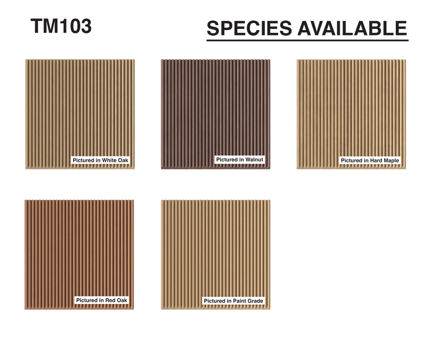 3/16″ Double Bead Tambour – Thick Tambour White River Hardwoods