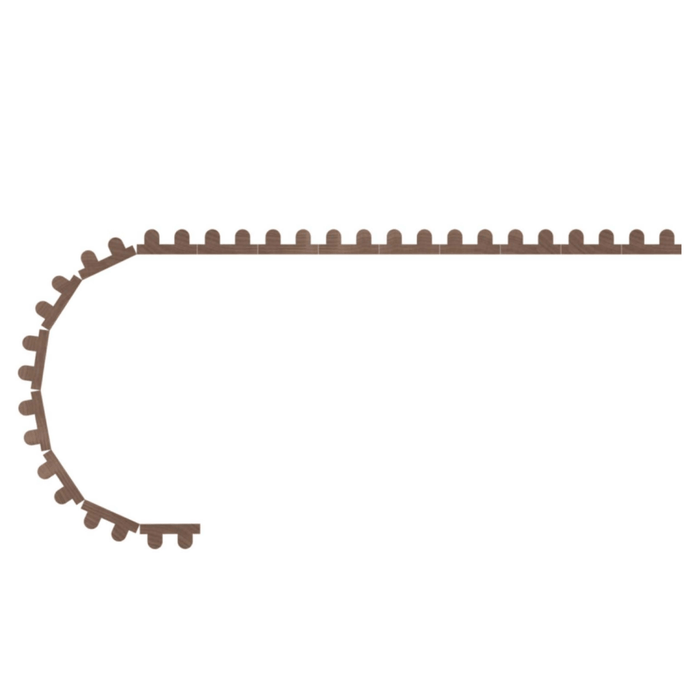 3/16″ Double Bead Tambour – Thick Tambour White River Hardwoods   