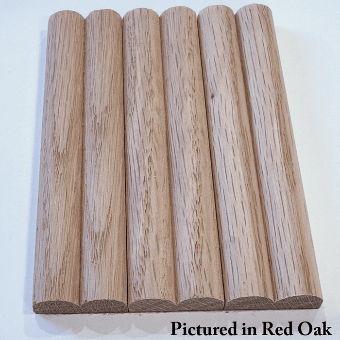 1/2″ Double Bead Tambour Tambour White River Hardwoods   