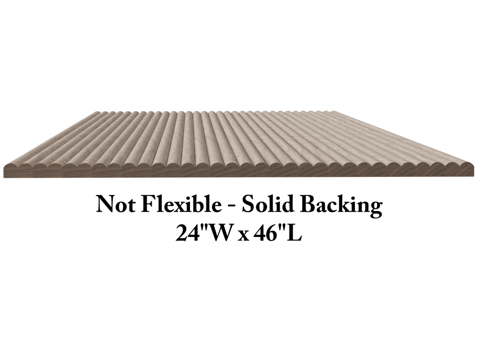 3/8″ Shallow Double Bead Tambour Tambour White River Hardwoods   