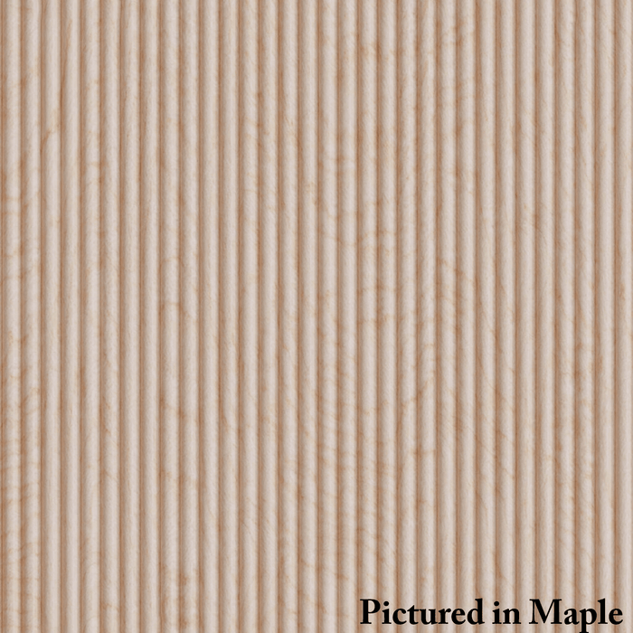 9/32″ Double Bead Tambour - Thin - Usually Ships in 7-10 Business Days Tambour White River Hardwoods 12"W x 48"L Hard Maple 