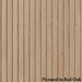 3/4″ Bevel Slat Tambour - Usually Ships in 7-10 Business Days Tambour White River Hardwoods 12"W x 48"L Red Oak 