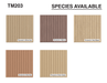 1″ Bevel Slat Tambour – Thin Tambour White River Hardwoods
