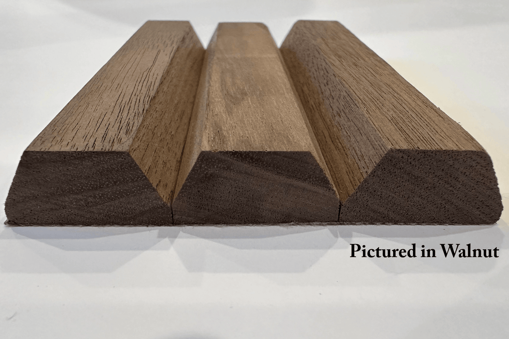 1″ Bevel Slat Tambour Tambour White River Hardwoods   