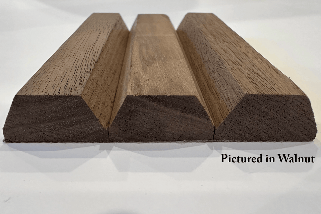 1″ Bevel Slat Tambour Tambour White River Hardwoods   