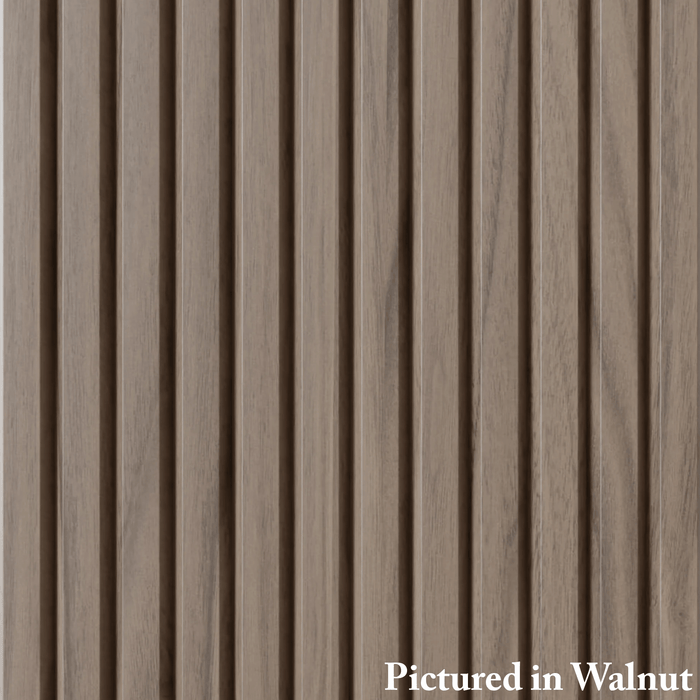 1″ Bevel Slat Tambour – Thick - Usually Ships in 7-10 Business Days Tambour White River Hardwoods 12"W x 48"L Walnut 