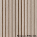 1″ Bevel Slat Tambour – Thick - Usually Ships in 7-10 Business Days Tambour White River Hardwoods 12"W x 48"L White Oak 