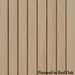 1-1/2″ Bevel Slat Tambour – Thin - Usually Ships in 7-10 Business Days Tambour White River Hardwoods 12"W x 48"L Red Oak 