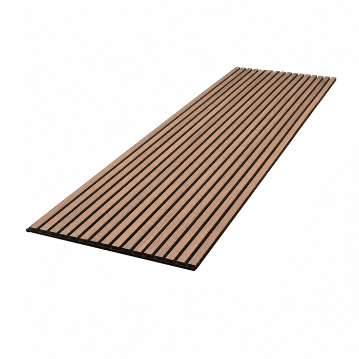Natural Walnut – Varnished Acoustic Panel – 1" Slat Width – 24" × 94-1/2" – Sold 1 per Carton – Final Run Acoustic Slat Panel White River Hardwoods