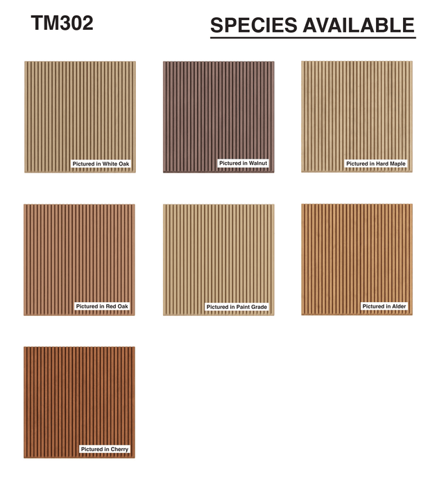 1/4" Square Flexible Tambour Tambour White River Hardwoods