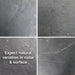 Nero - Flexible Slate Stone Veneer - Opaque Stone Veneer White River Hardwoods