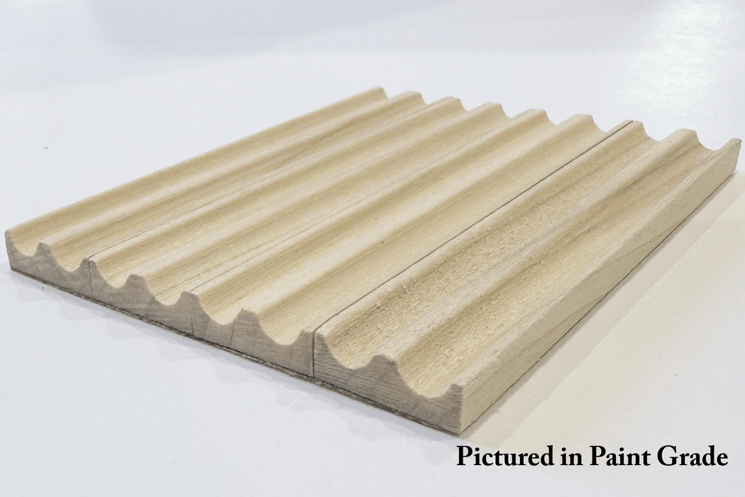 1/4" Double Cove-Cut Flexible Tambour Tambour White River Hardwoods   