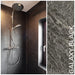 Galaxy Black, Natural Slate Veneer - Sample Sheet (11" L x 4" W) Stone Veneer White River Hardwoods