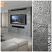 Silver Grey, Natural Slate Veneer - Sample Sheet (11" L x 4" W) Stone Veneer White River Hardwoods