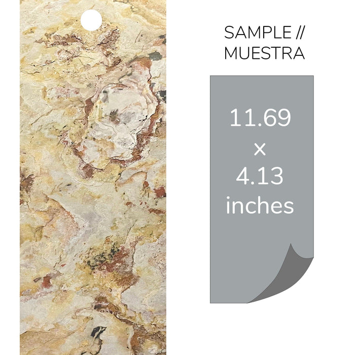 Falling Leaves, Natural Slate Veneer - Sample Sheet (11" L x 4" W) Stone Veneer White River Hardwoods