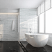 Artic White - Flexible Marble Stone Veneer - Opaque Stone Veneer White River Hardwoods
