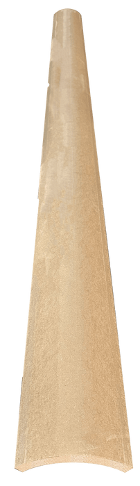 MDF Radius Corners, 4 Econo Qtr Rnd (accepts 5/8" plywood), 4" Radius, 5 11/16"W x 1 5/8"D x 97"L Cabinetry Corners White River Hardwoods