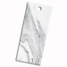 Artic White - Flexible Marble Stone Veneer - Opaque Stone Veneer White River Hardwoods 4"w x 11"l - Sample Size