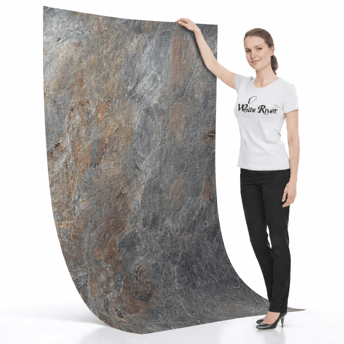 Burning Forest - Flexible Mica Stone Veneer - Opaque Stone Veneer White River Hardwoods 47 1/4"w x 94 1/2"l