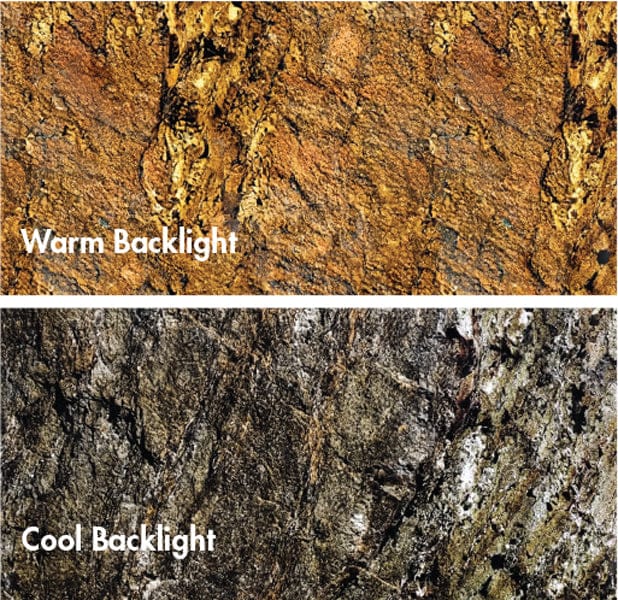 Burning Forest - Flexible Mica Stone Veneer - Translucent Stone Veneer White River Hardwoods