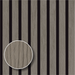 Silver Gray Oak – Unvarnished Acoustic Panel – 1" Slat Width – 12-1/2" × 94-1/2" – Sold 2 per Carton Acoustic Slat Panel White River Hardwoods