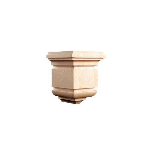 Modern Classic Collection, Modern Corbel, 4 1/8"w x 5 1/4"h x 5 1/4''d Carved Corbels Art For Everyday   