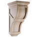 Linea Collection, Modern Corbel, 6"w x 14"h x 7"d Carved Corbels Art For Everyday   