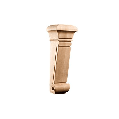 Modern Classic Collection, Modern Corbel, 5 3/4"w x 16 3/4"h x 5 1/2''d Carved Corbels Art For Everyday   