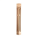Modern Classic Collection, Modern Corner Post,  2 3/4"w x 26 1/4"h x 2 3/4''d Carved Corner Posts Art For Everyday   