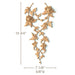 Double Rose Drop, 7 1/8"w x 13 3/4"h x 5/8"d Carved Onlays White River Hardwoods   
