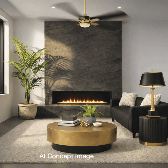 Galaxy Black - Flexible Mica Stone Veneer - Opaque Stone Veneer White River Hardwoods