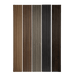 Silver Gray Oak Acoustic Panel, Varnished 1" Wide Slats - Harmony Series - Sold 2 Panels Per Carton Acoustic Slat Panel White River Hardwoods