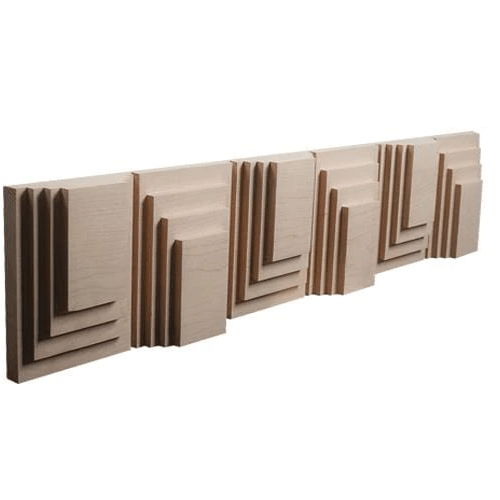 New York Collection, Contemporary Moulding, 6''h x 1 5/8''d x 8' length Carved Mouldings Art For Everyday   