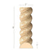Large Rope Half Round Lineal, 2''w x 1''d x 8' length, Sold in pairs, Resin is priced per 8' length Carved Mouldings White River Hardwoods Maple