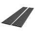 Matte Black Oak – Varnished Acoustic Panel – 1" Slat Width – 12-1/2" × 94-1/2" – Sold 2 per Carton Acoustic Slat Panel White River Hardwoods
