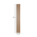 Natural White Oak – Varnished Acoustic Panel – 1-1/2" Slat Width – 12-1/2" × 94-1/2" – Sold 2 per Carton Acoustic Slat Panel White River Hardwoods