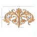 Bundled Acanthus Onlay, 20 3/8"w x 12 3/4"h x 11/16"d Carved Cartouche White River Hardwoods