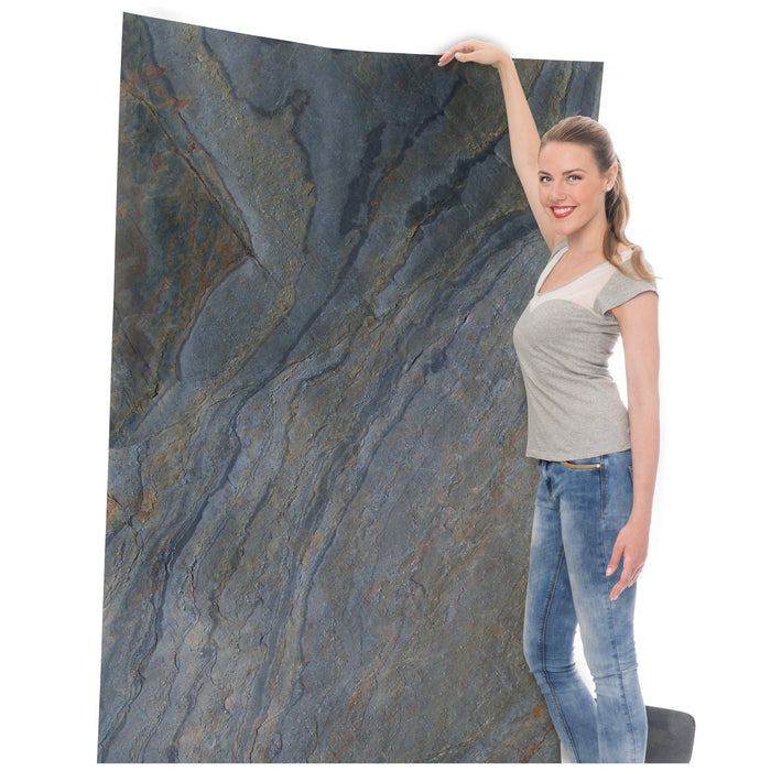 Burning Forest, Natural Slate Veneer - 47 1/4" W x 94 1/2" L - Sold By Panel Stone Veneer White River Hardwoods