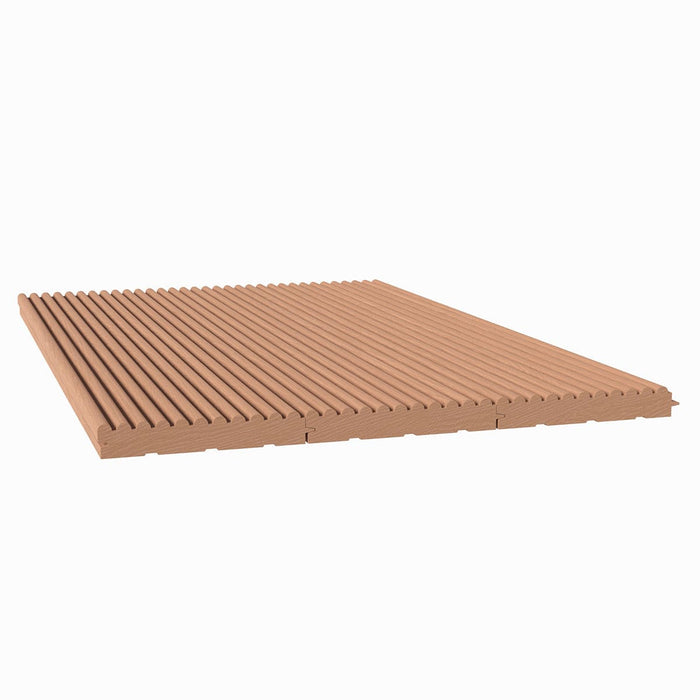 9/32" Bead Solid Wood Tongue and Groove Tambour Panel, 11/16" thick x 4 5/16"width x 112"long Solid Wood Panels White River Hardwoods