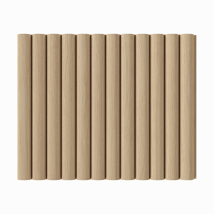 1" Bead Solid Wood Tongue and Groove Tambour Panel, 3/4" thick x 4 3/16"width x 112"long Solid Wood Panels White River Hardwoods