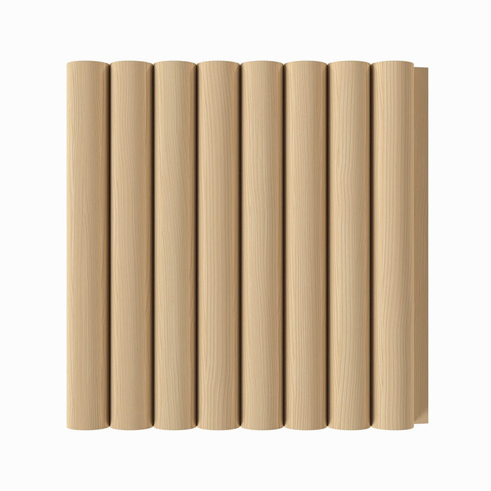1/2" Bead Solid Wood Tongue and Groove Tambour Panel, 11/16" thick x 4 3/16"width x 112"long Solid Wood Panels White River Hardwoods Poplar