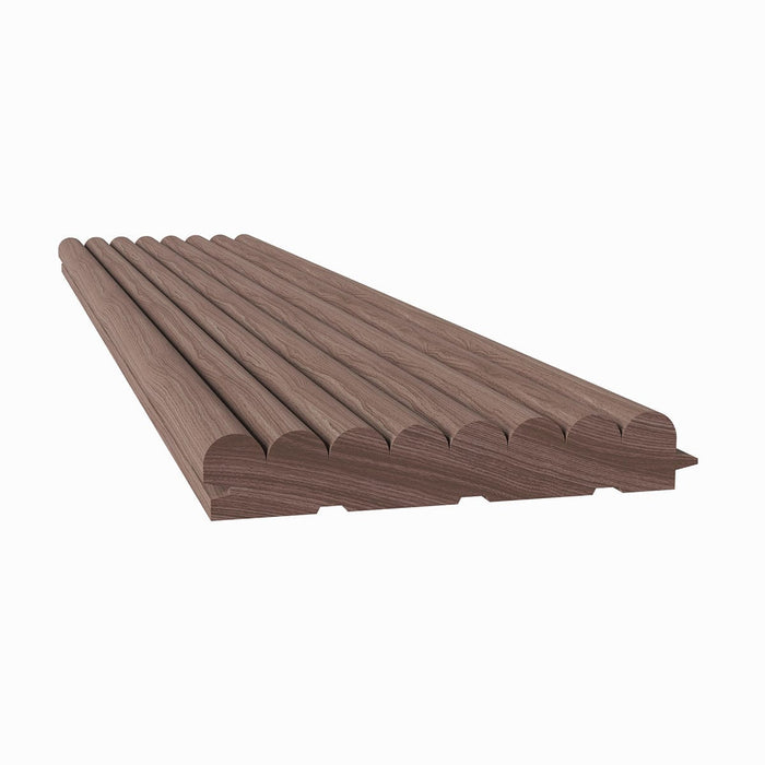 1/2" Bead Solid Wood Tongue and Groove Tambour Panel, 11/16" thick x 4 3/16"width x 112"long Solid Wood Panels White River Hardwoods
