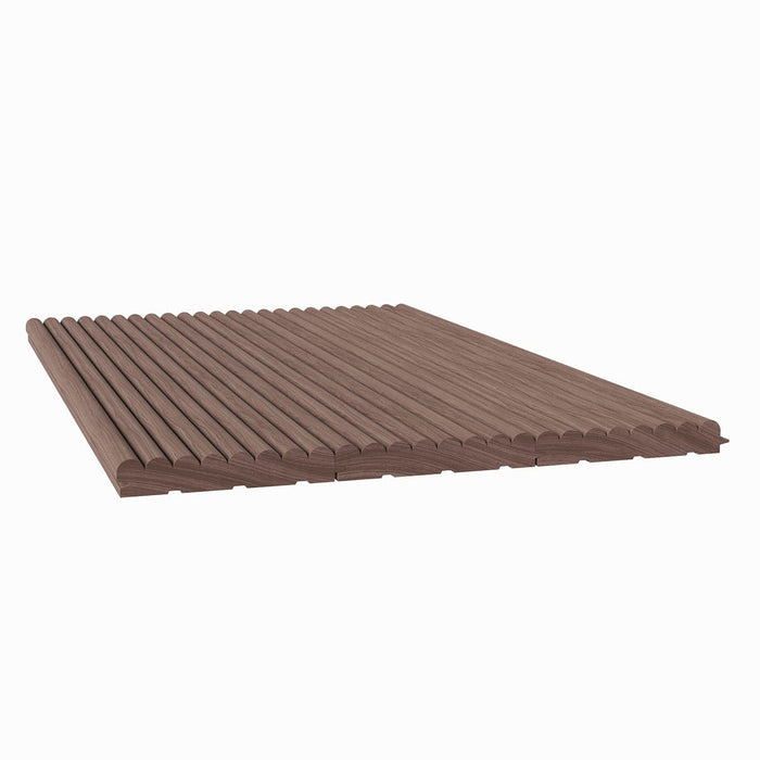 1/2" Bead Solid Wood Tongue and Groove Tambour Panel, 11/16" thick x 4 3/16"width x 112"long Solid Wood Panels White River Hardwoods